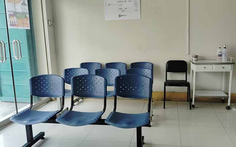 Sala de espera de Medvida en Ate Vitarte